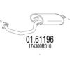 MTS 01.61196 End Silencer